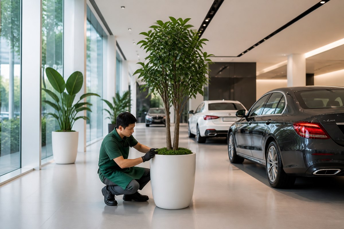 Thuê cây cho cửa hàng và showroom cần lưu ý gì?